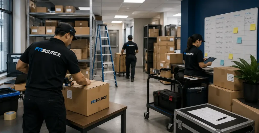 What are facility support services?